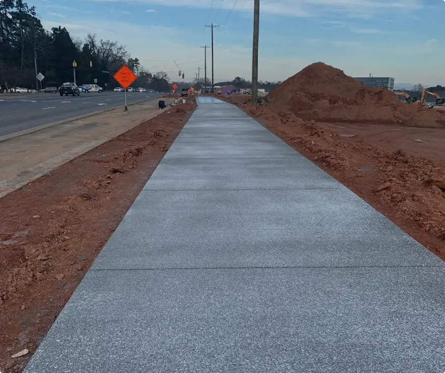 Concrete Sidewalks, Charlotte, NC
