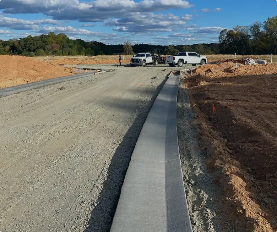Concrete Curbs & Gutters, Charlotte, NC
